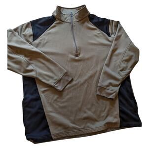 Slazenger Golf Shirt Pullover Men XL 1/4 Zip Long Sleeve Athletic Activewear Top